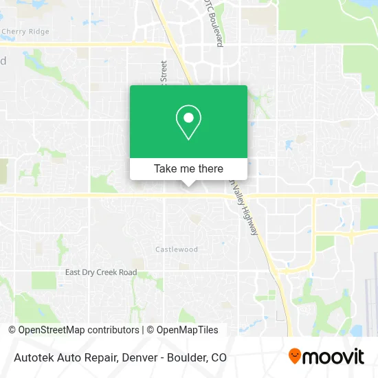 Autotek Auto Repair map
