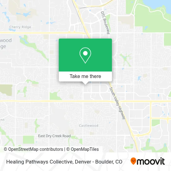 Healing Pathways Collective map