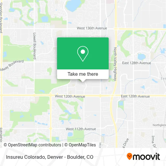 Insureu Colorado map