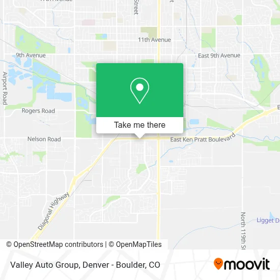 Valley Auto Group map