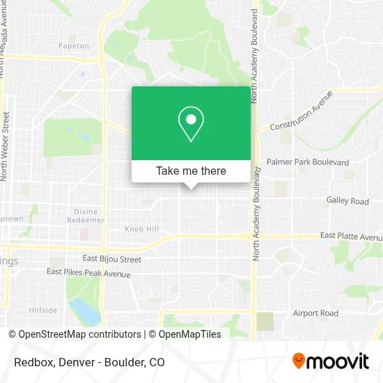 Redbox map
