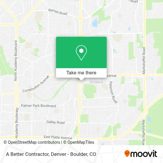 A Better Contractor map