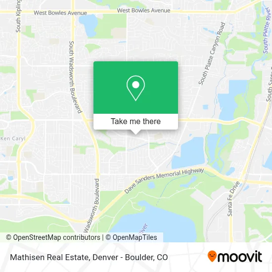 Mathisen Real Estate map