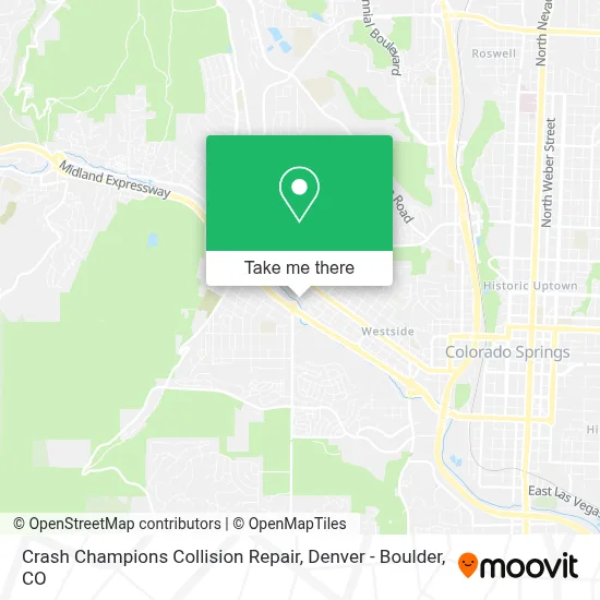 Crash Champions Collision Repair map