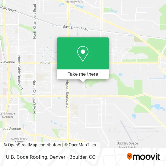 U.B. Code Roofing map