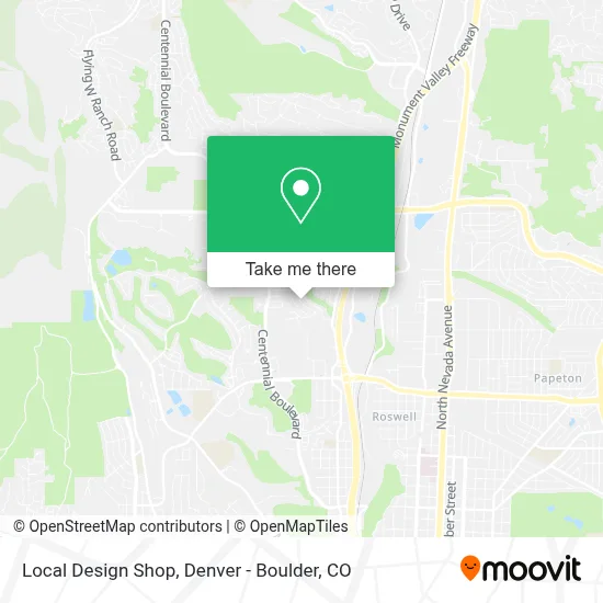 Local Design Shop map