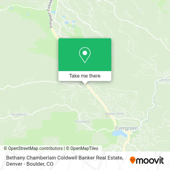 Bethany Chamberlain Coldwell Banker Real Estate map