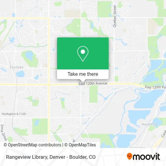 Rangeview Library map