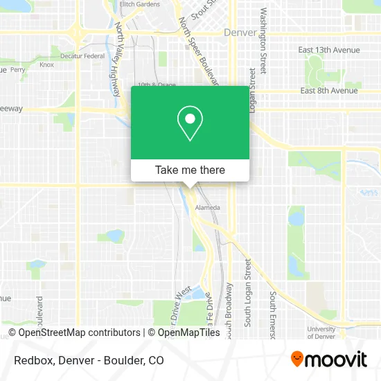 Redbox map