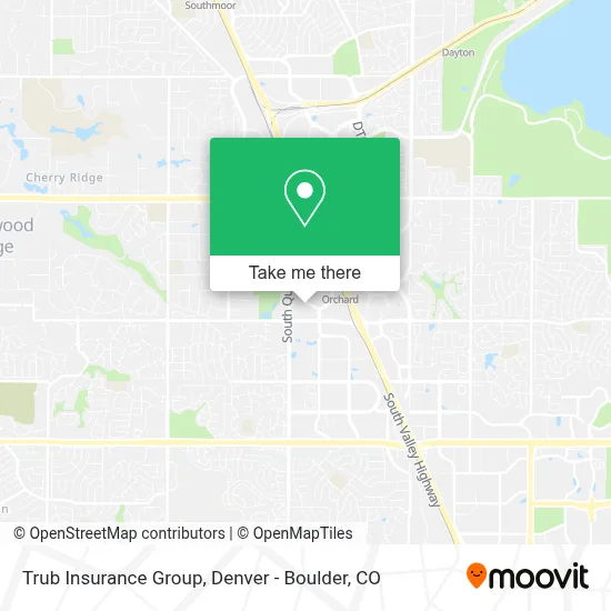 Trub Insurance Group map