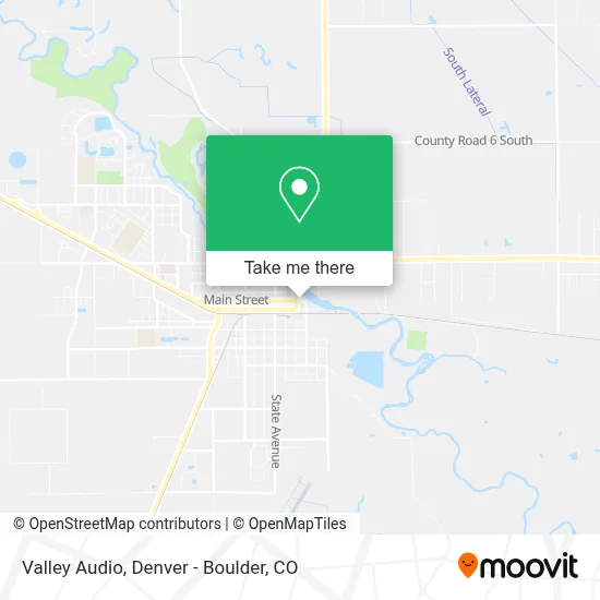 Valley Audio map