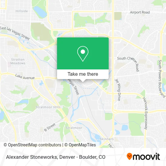 Alexander Stoneworks map