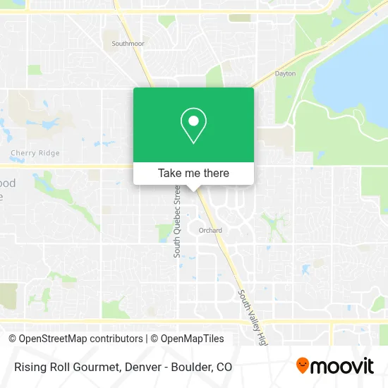 Rising Roll Gourmet map