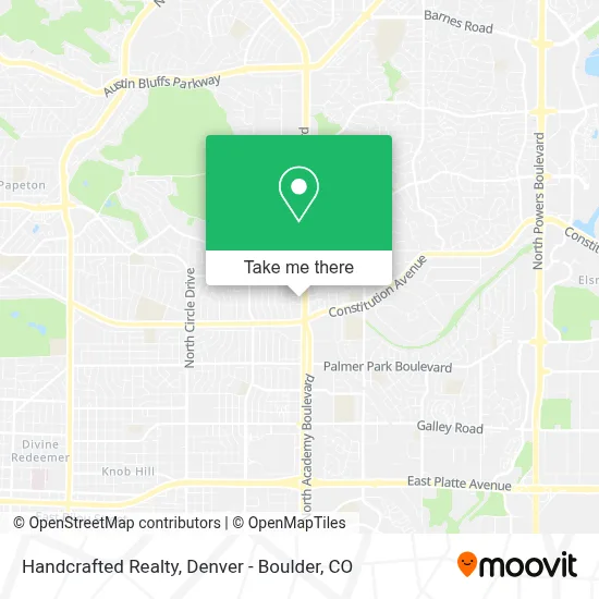 Handcrafted Realty map