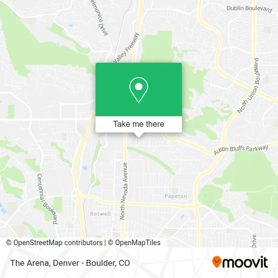 The Arena map