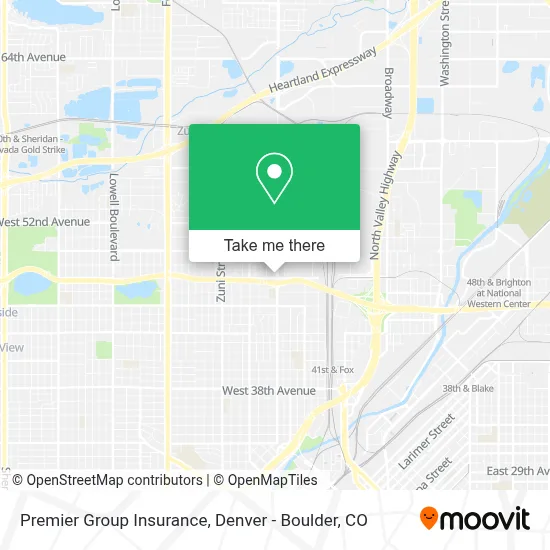 Premier Group Insurance map