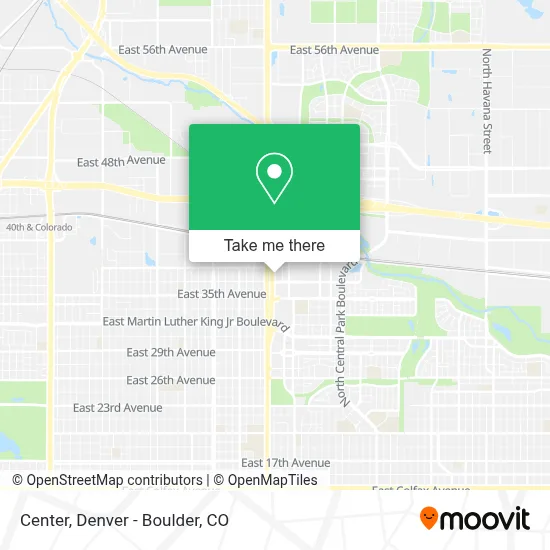 Centro map
