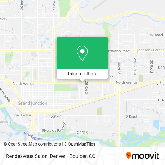 Rendezvous Salon map
