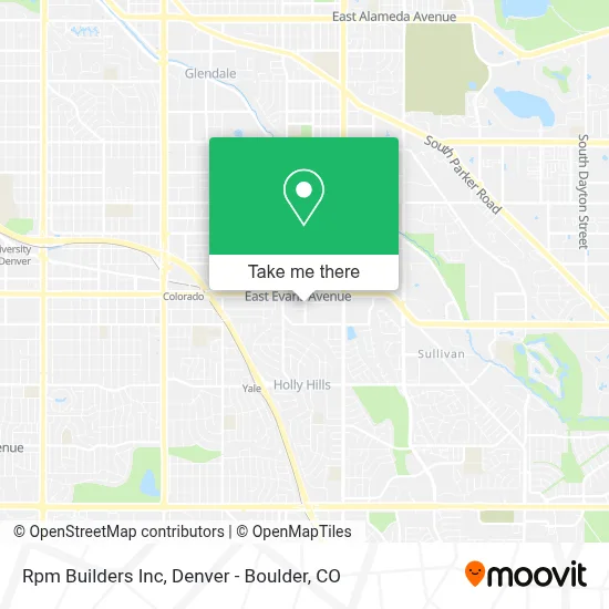 Rpm Builders Inc map