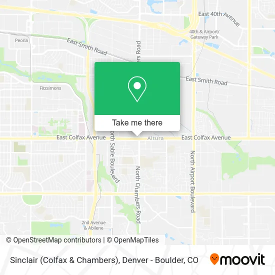 Sinclair (Colfax & Chambers) map