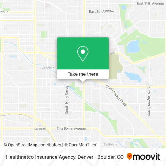 Healthnetco Insurance Agency map