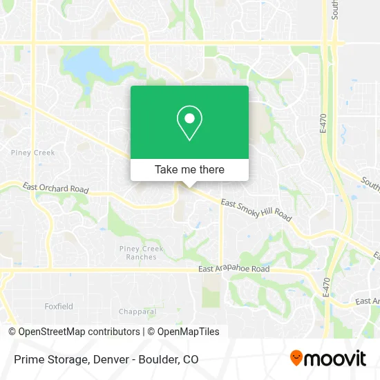 Prime Storage map