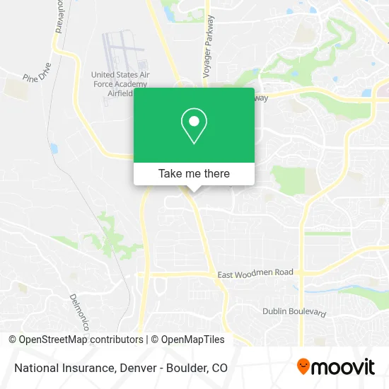 National Insurance map