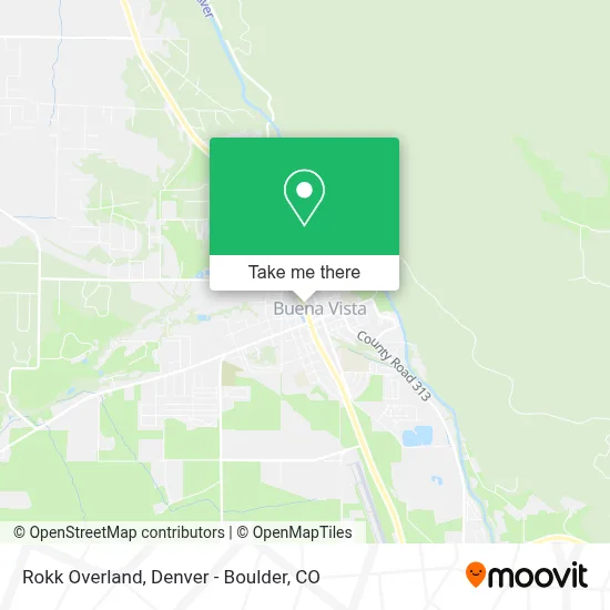 Rokk Overland map