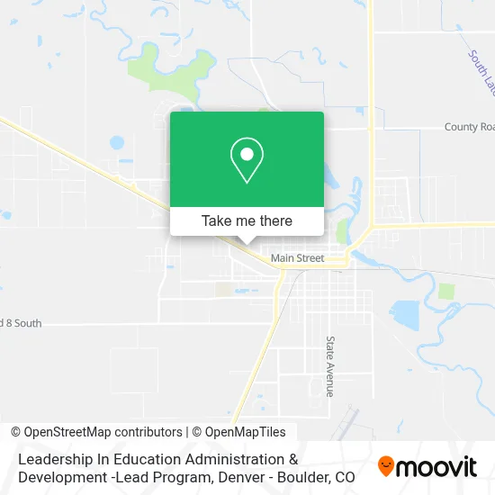 Leadership In Education Administration & Development -Lead Program map