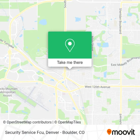 Security Service Fcu map