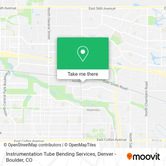 Instrumentation Tube Bending Services map