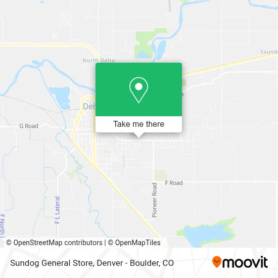 Sundog General Store map