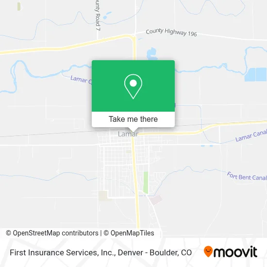 First Insurance Services, Inc. map