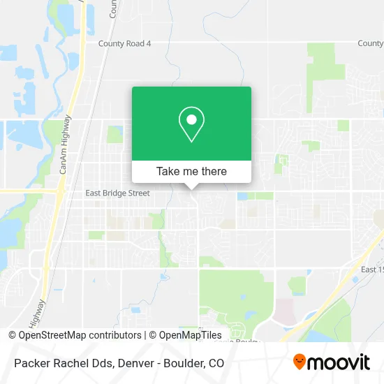 Packer Rachel Dds map