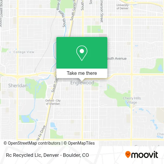 Rc Recycled Llc map