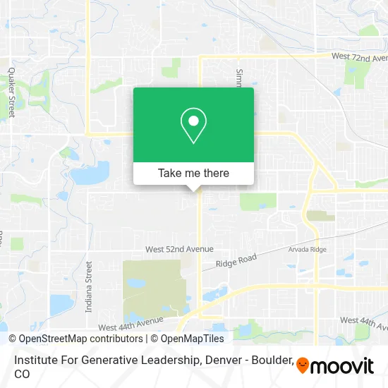 Institute For Generative Leadership map