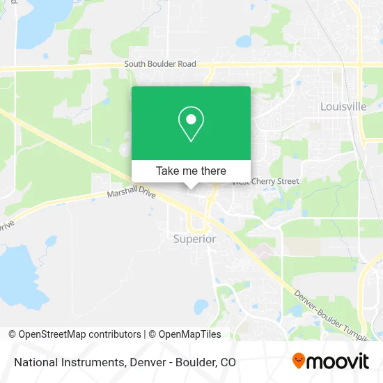 National Instruments map