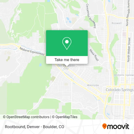 Rootbound map