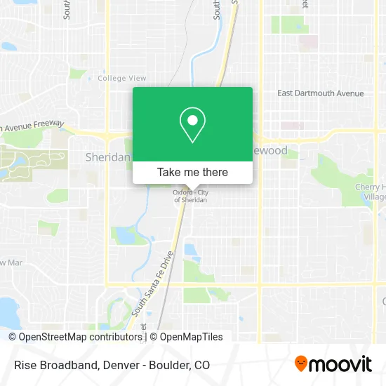 Rise Broadband map