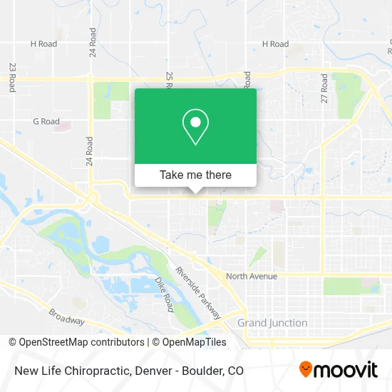 New Life Chiropractic map