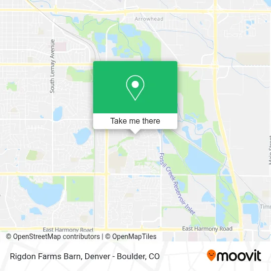 Rigdon Farms Barn map