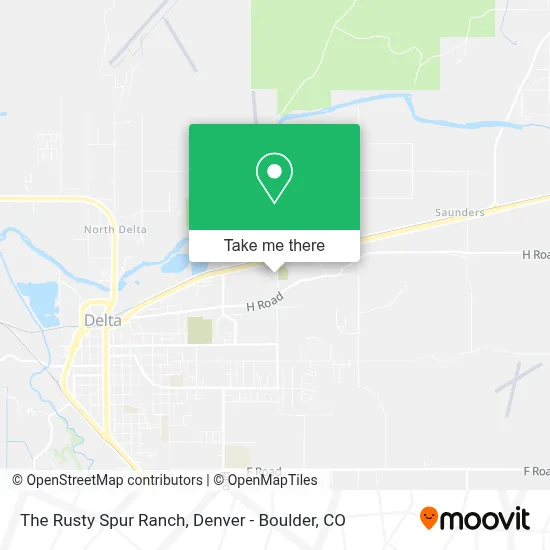 The Rusty Spur Ranch map