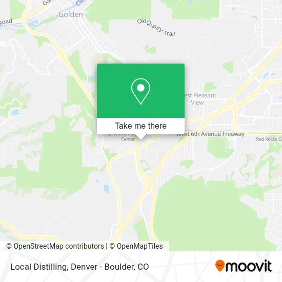 Local Distilling map