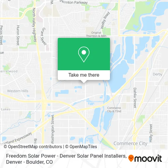 Freedom Solar Power - Denver Solar Panel Installers map