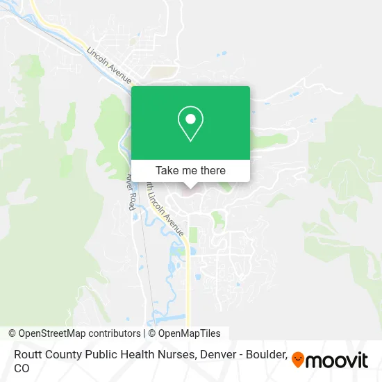 Routt County Public Health Nurses map