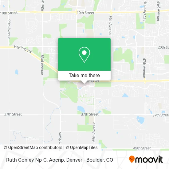 Ruth Conley Np-C, Aocnp map
