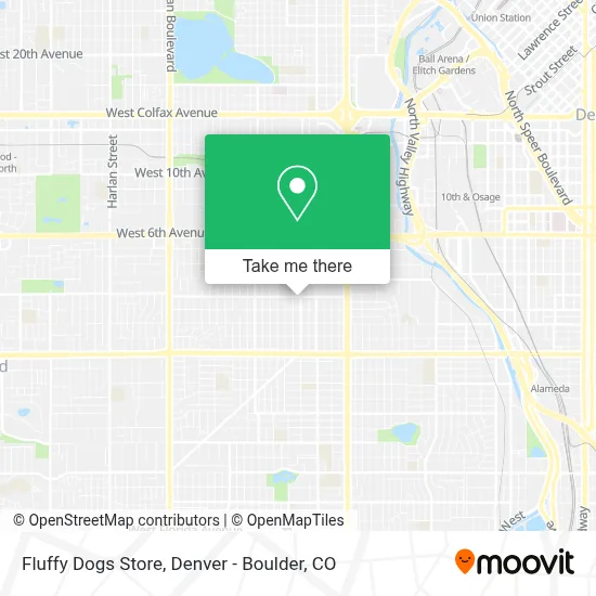 Fluffy Dogs Store map
