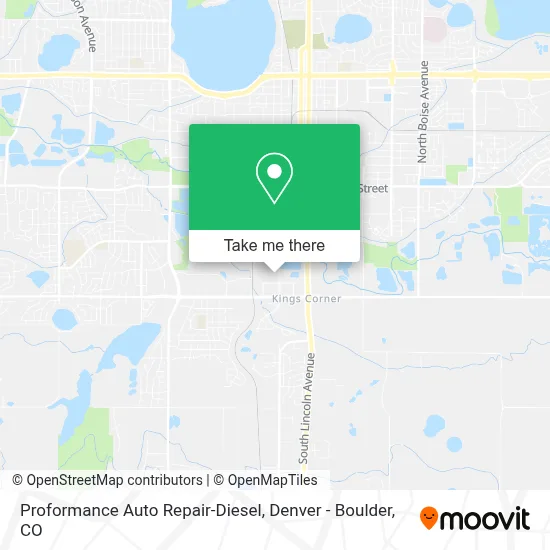 Proformance Auto Repair-Diesel map
