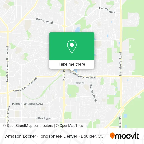 Amazon Locker - Ionosphere map