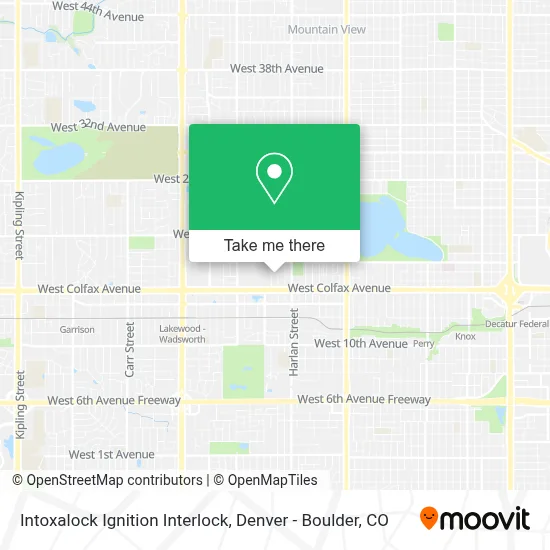 Intoxalock Ignition Interlock map